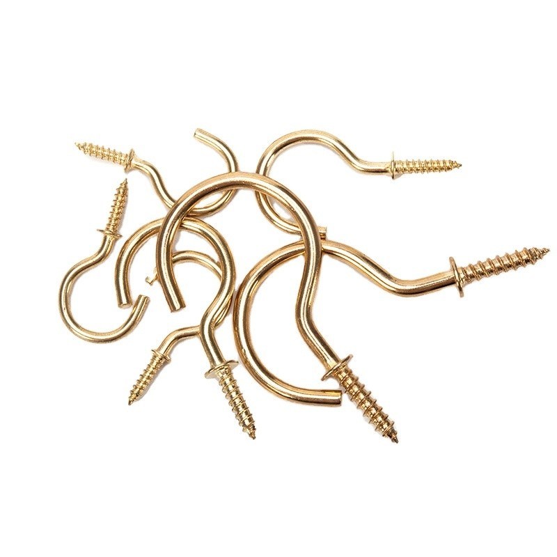 Dimensioni personalizzate M8 viti per occhi Finitura nera SS316 Lag Snake occhi aperti gancio perni vite metallo lungo acciaio inossidabile cordone saldato 45mm