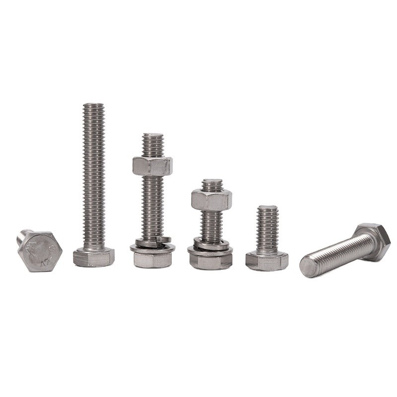 Scalatore di bulloni e dadi di acciaio inossidabile rivestito di zinco 304 316 per elevata resistenza alla trazione nelle applicazioni industriali