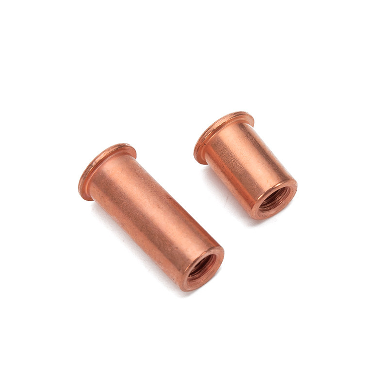 Connessione fatta facile Noccioline di rivetto in ottone non standard e noccioline di saldatura a punto M2-M35 convenienti con controllo garantito