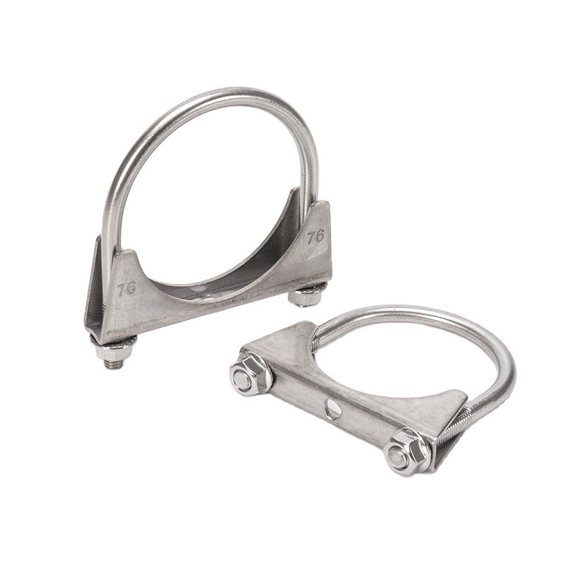 Sistema di misurazione metrica SS 304 316 430 tubo di scarico per bullone U per il tipo di pinza U