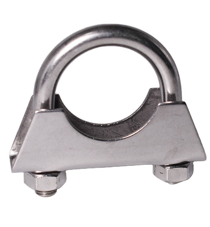 Sistema di scarico personalizzato Clampo per ammortizzatore a bullone in acciaio inossidabile U con sistema di misurazione metrica Standard e standard