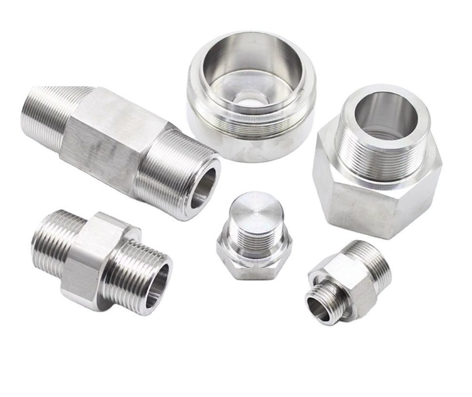 Parti di tornitura per la fresatura a macchina CNC Precisione personalizzata Acciaio al carbonio Aluminio Rame Acciaio inossidabile Parti metalliche per la lavorazione CNC