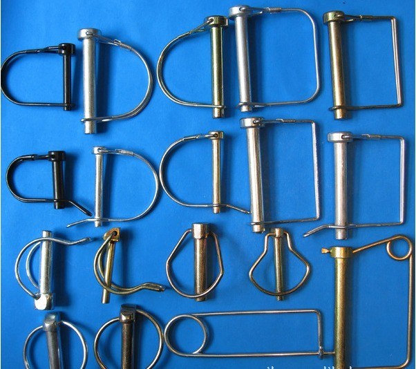 Pini di molla per il rilascio e il blocco rapidi di parti di macchine da costruzione in acciaio al carbonio prestazioni durature