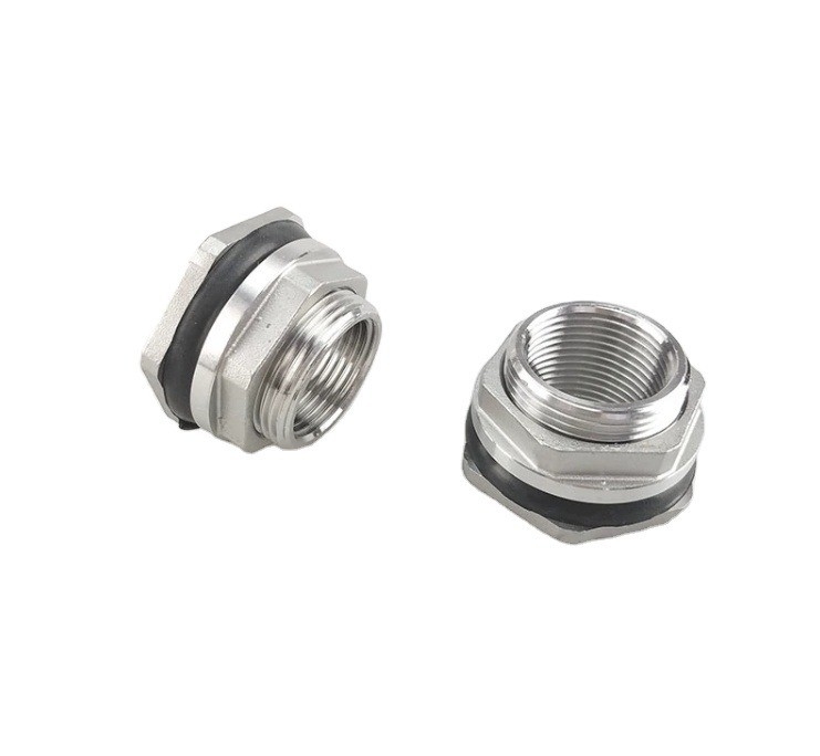 Connessione pari al capezzolo Connessione del serbatoio d'acqua di rame 1/2 &quot; 3/4 &quot; 1&quot; Piombo di ottone maschile singolo chiave libera accessori girevoli Nuccia giunto