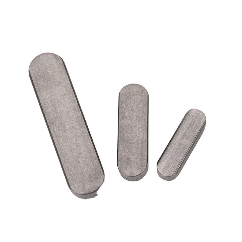 Acciaio inossidabile galvanizzato DIN 6885 Tipo A B C 304 316 Tasti piatti per il sistema di misurazione metrica m3 m4 m5 m6 m8 m10 m12