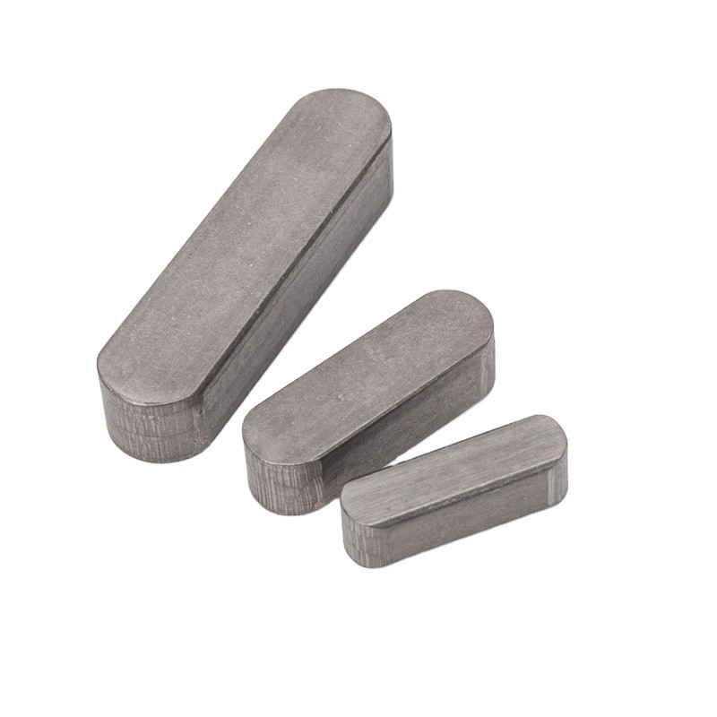 30mm35mm40mm50mm Finitura galvanizzata Din6885 Acciaio inossidabile Pin parallelo chiave piatta per attrezzature di imballaggio