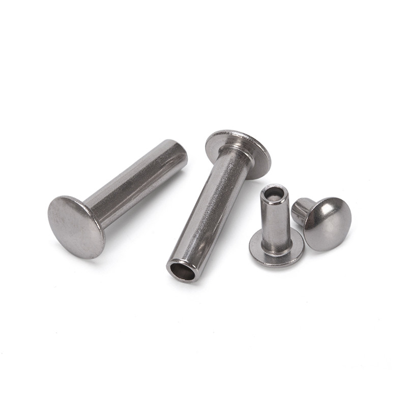 DIN Standard M3/M4/M5/M6 Acciaio inossidabile 304 Rivettatura semitubolare e rivettatura solida