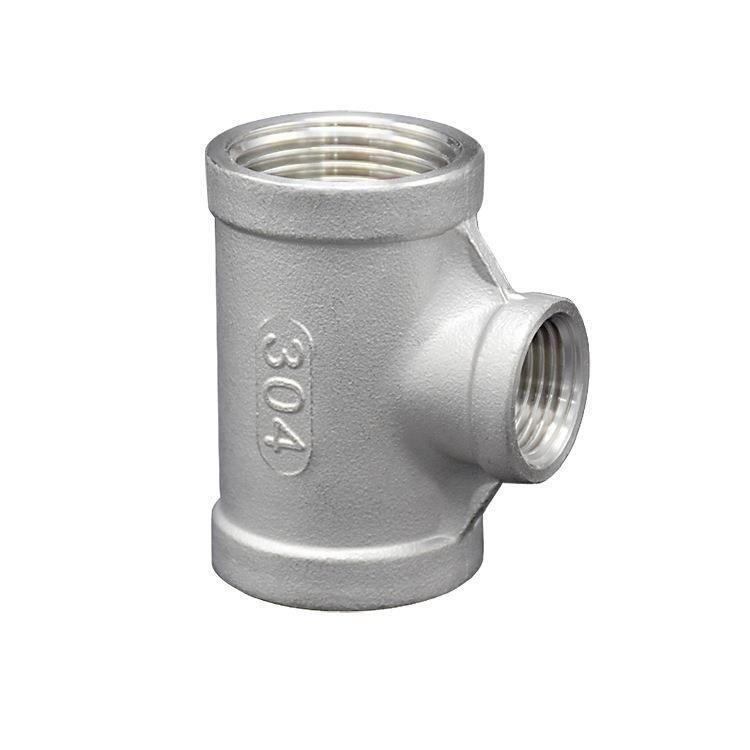 Fusione in acciaio inossidabile 304/316 Union Elbow for Water Supply Nipple Connector Threaded Plumbing Material Pipe Fitting