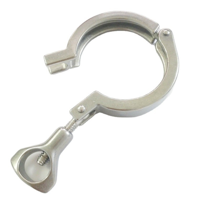 Unione di pinze per tubi in acciaio inossidabile La combinazione perfetta di connessione di flange a testa quadrata e di collegamento di linee di tubo