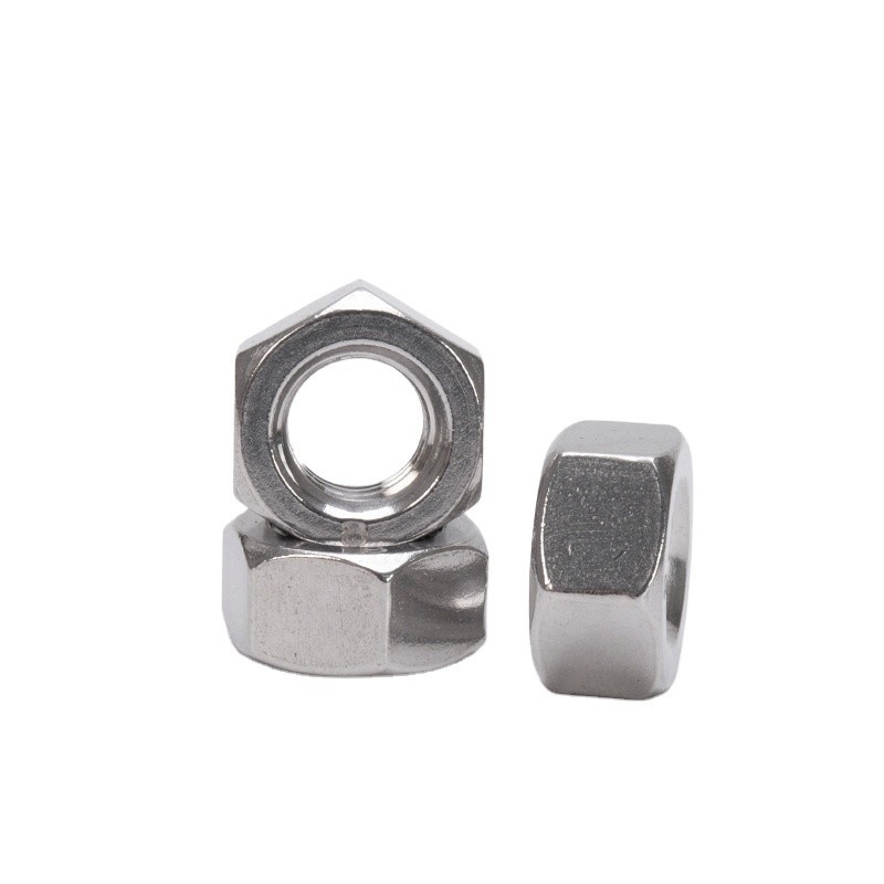 DIN934 Nocciolo esatto in acciaio inossidabile A2 A4 SS304 SS316 per l'industria al dettaglio m1.6 m2 m2.5 m3 m4 m5 m6 m8 m10 m12 m14 m16 m20